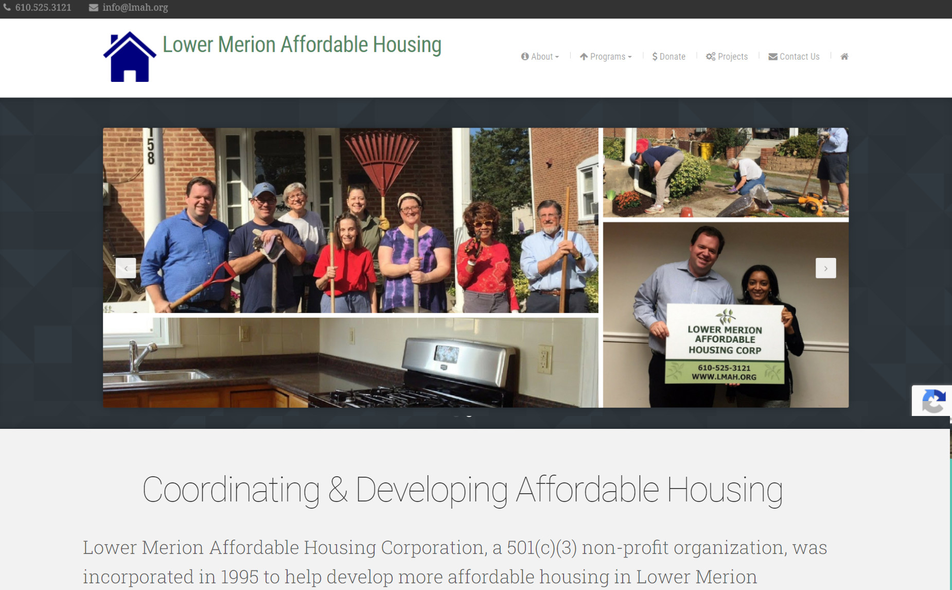 Preview Image of Lower Merion Housing Authority Homepage